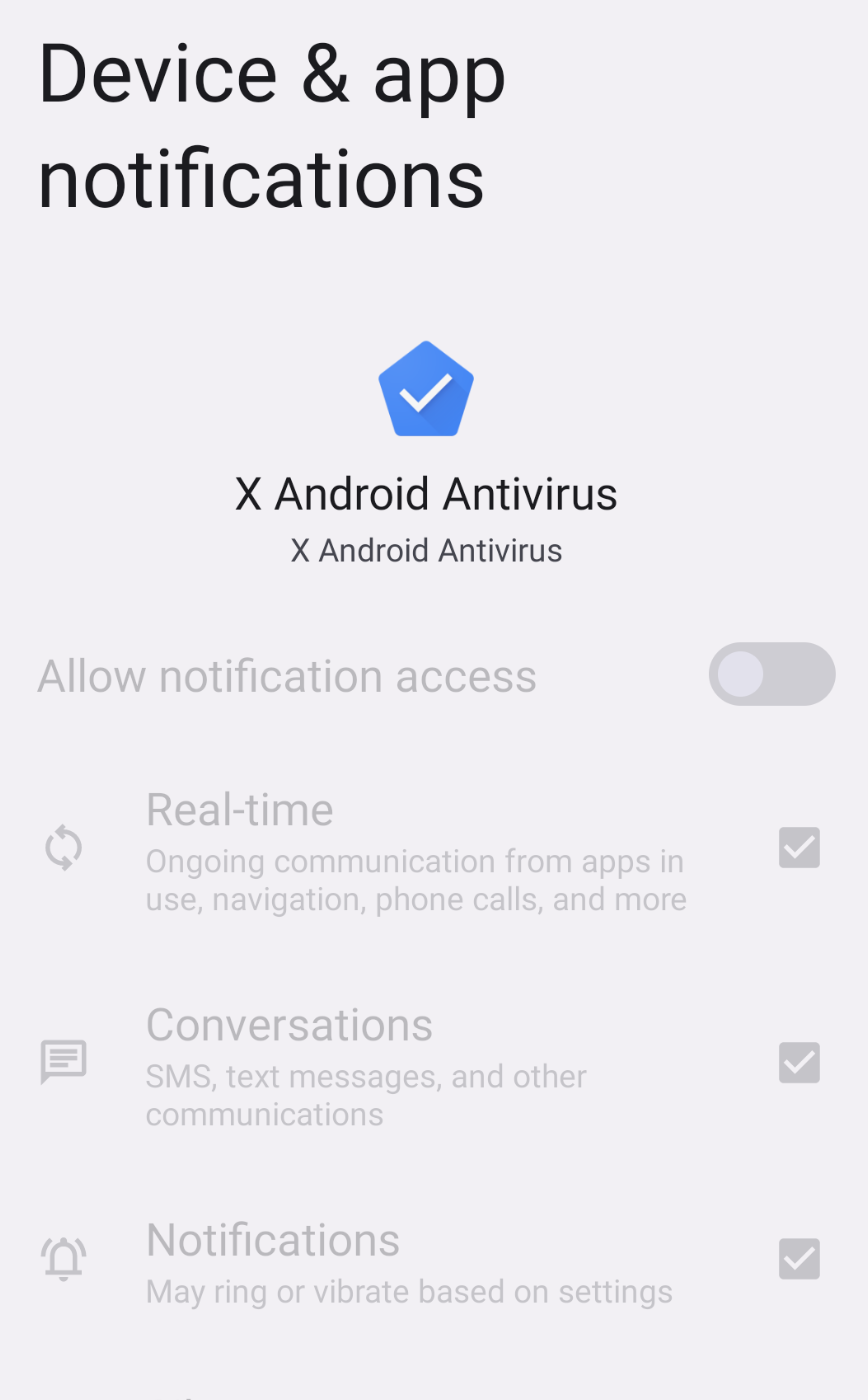 notification access