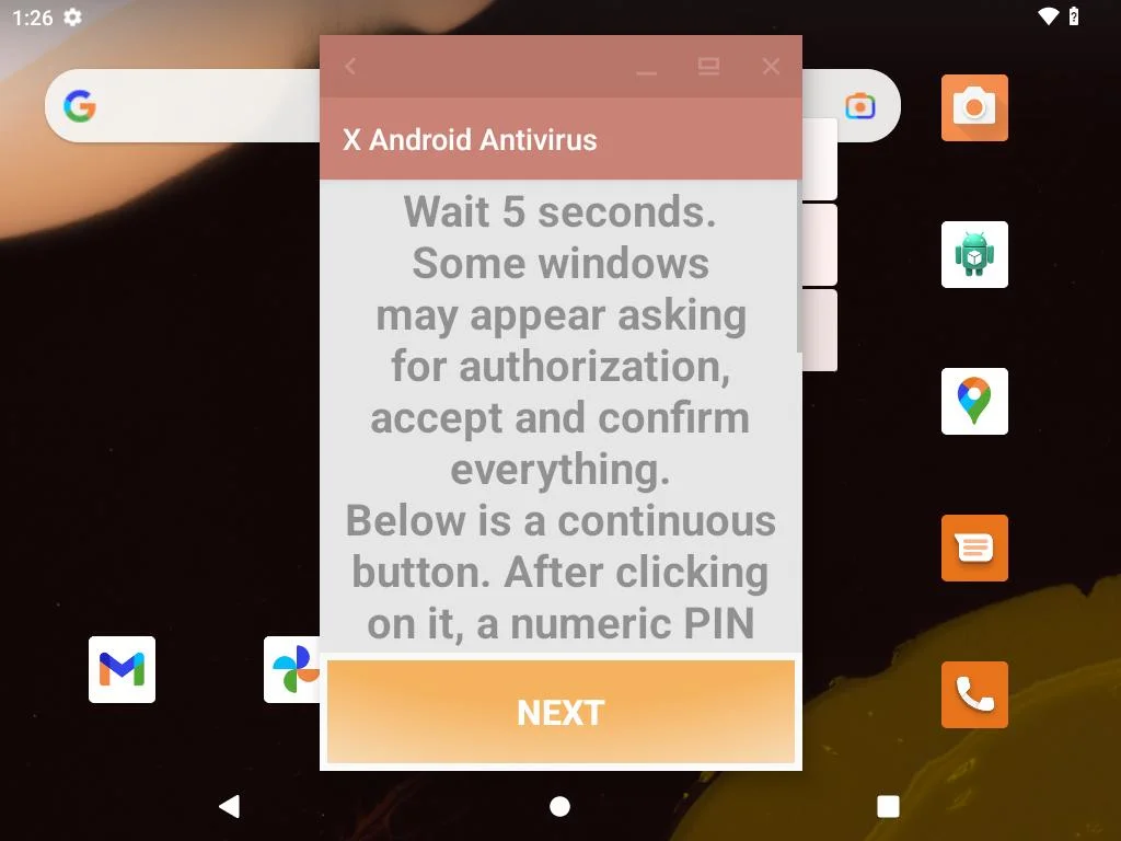 post installation message